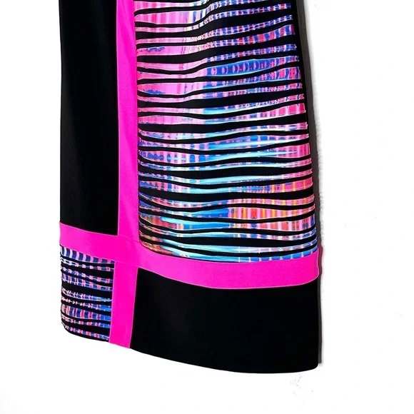 Joseph Ribkoff Sleeveless Shift Dress 8 - Picture 6 of 8